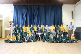 Sam Maguire visits Hollypark