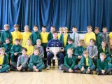 Sam Maguire visits Hollypark