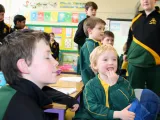 6th Class visit for Seachtain na Gaeilge