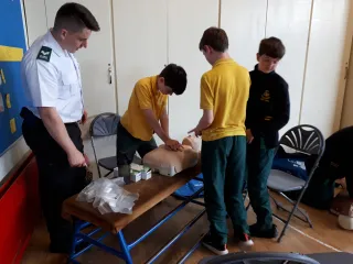 First Aid course - 6th Class