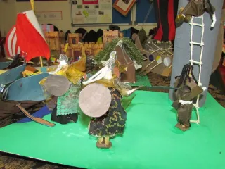 Viking art project