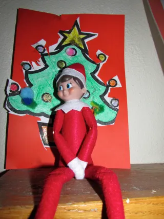 Holly the Elf on the Shelf