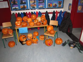 Hallowe'en Pumpkin art