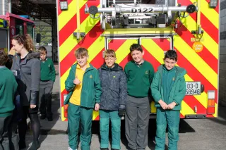 Dunlaoghaire Firestation visit