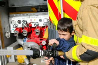 Dunlaoghaire Firestation visit