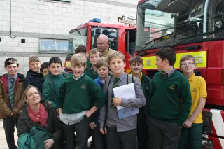 Dunlaoghaire Firestation visit