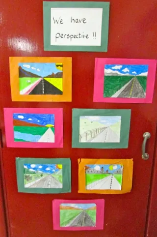 4th class art and projects 