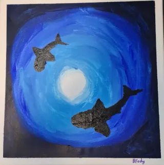 Shark Painting