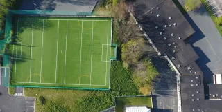 Aerial view of All Weather Pitch