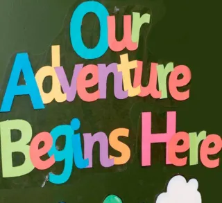 Our Adventure stars here