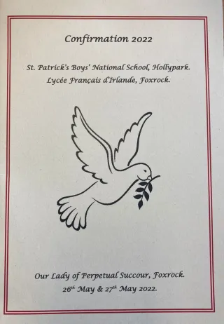 confirmation booklet 