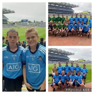 Boys playing for Dublin 