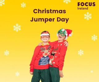 Focus Ireland jumper day 