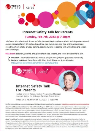 internet safety poster 